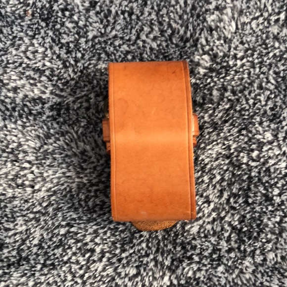 🧳Louis Vuitton Leather luggage bag tag with poignet ( Set #1) - Picture 11 of 17